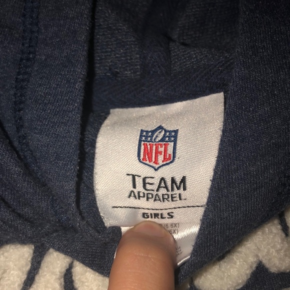 4/$35 NFL bronco kids hood. 6-6X. - Picture 2 of 2